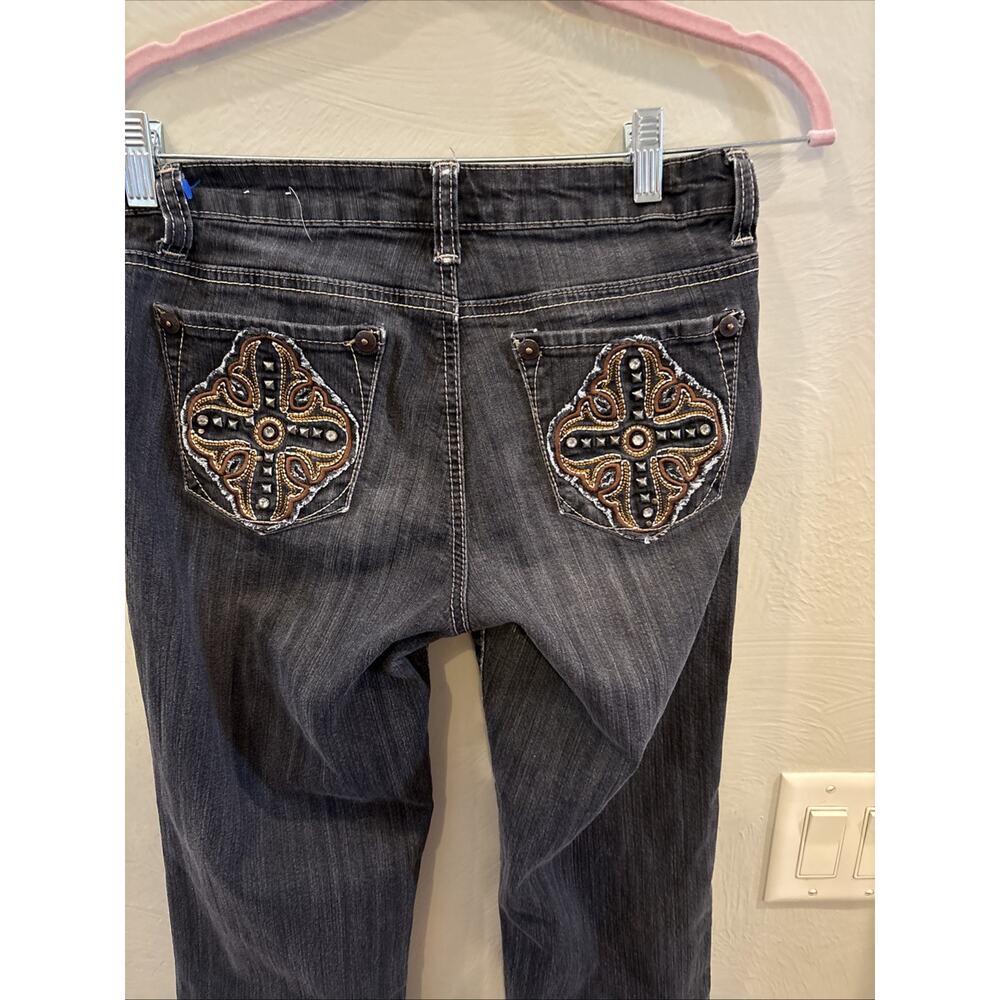Vintage Southpole Embroid‎ Jeans – 1990s Retro Style, Sz 7 29x32 Y2K Streetwear